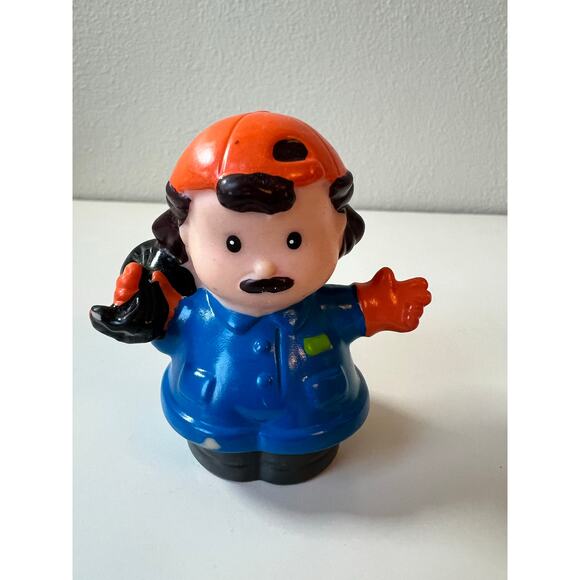 Little People Female Architect Sanitation Worker and Construction Figures - Picture 2 of 9